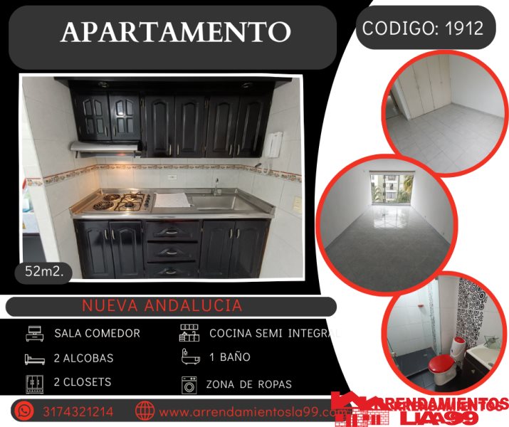 Apartamento en Arriendo en San Javier
