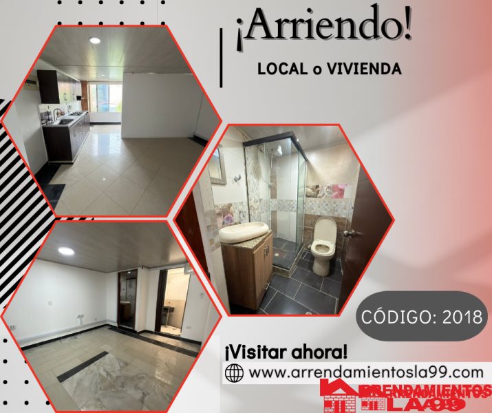Casa-local en Arriendo en Laureles