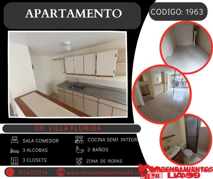 Apartamento en Arriendo en Calasanz