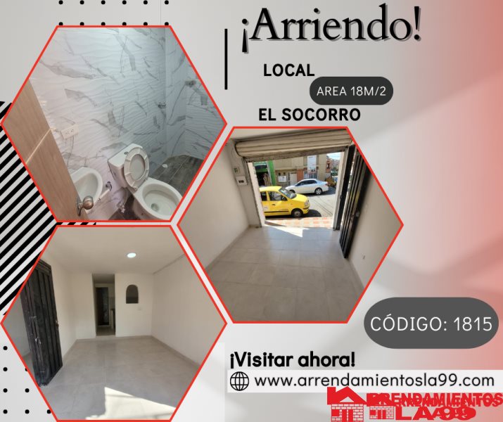 Local en Arriendo en El Socorro